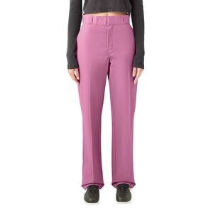 Dickies Women's 874 Original Work Pants Durable Twill Mid-Rise Fit Mellow Mauve